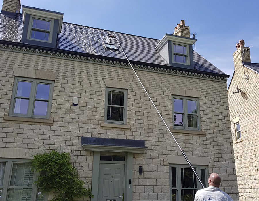 Roof cleaning