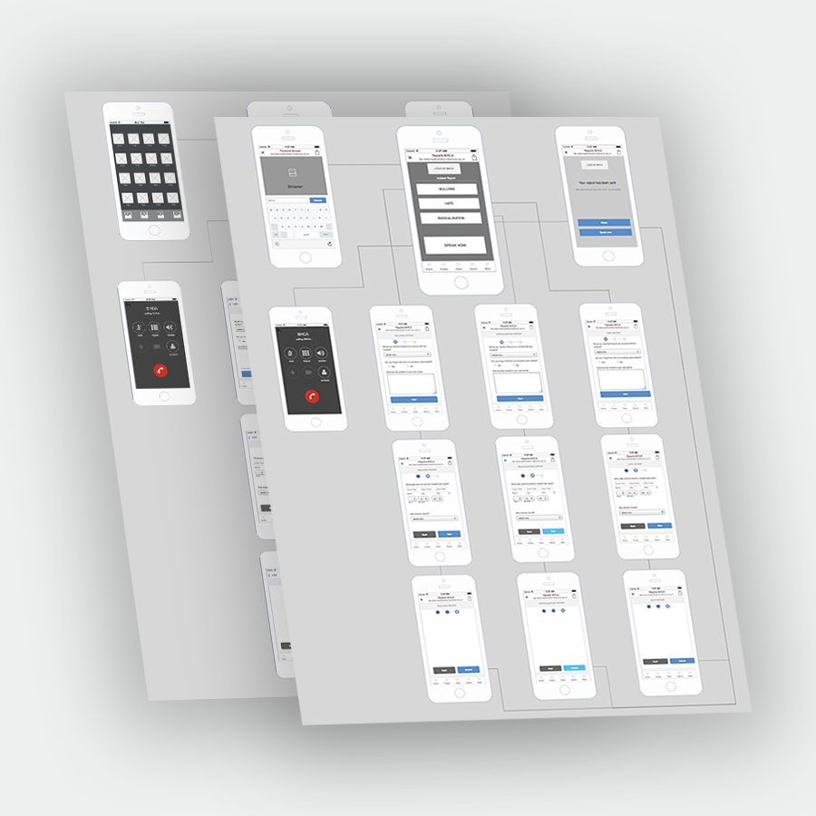 Example High fidelity prototype